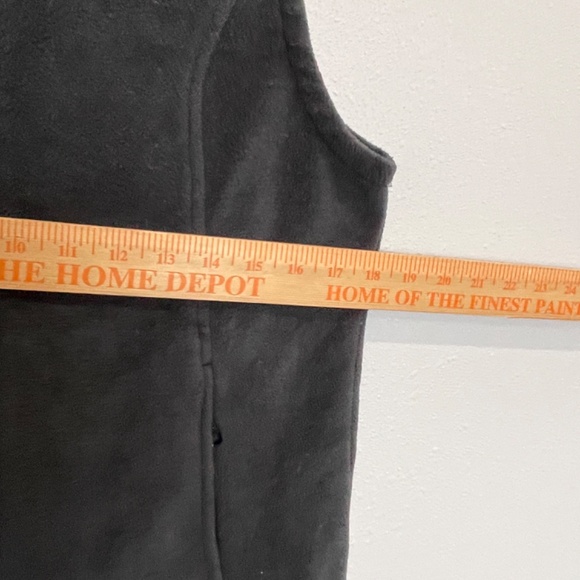 Columbia Black Fleece Vest Excellent Condition Women's Medium Warm - Picture 5 of 6